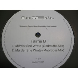 Tairrie B. Murder She Wrote USED VINYL 12INCH PROMO