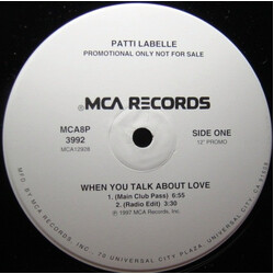 Patti LaBelle When You Talk About Love USED VINYL 12INCH PROMO