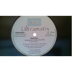 Ultramatix Sacrifice USED VINYL 12INCH 33 S RPM