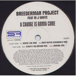 Breederman Project A Change Is Gonna Come USED VINYL 12INCH