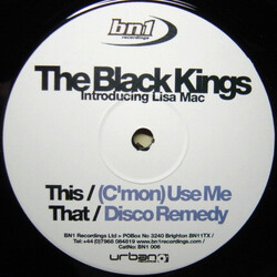 The Black Kings / Lisa Mack (C'mon) Use Me / Disco Remedy USED VINYL 12INCH