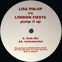 Lisa Pin-Up / London Fiesta Pump It Up USED VINYL 12INCH