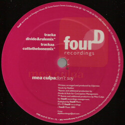 Mea Culpa Don't Say USED VINYL 12INCH