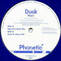 Dusk (3) Stars (Disc 2) USED VINYL 12INCH 45 RPM
