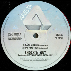 Shock 'N' Out / Tippa Irie / Lloyd Brown Baby Mother USED VINYL 12INCH