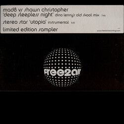 Mad8 / Shawn Christopher / Stereo Star Deep Sleepless Night / Utopia USED VINYL 12INCH LIMITED EDITION SAMPLER