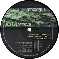 Eglantine Mélodrame USED VINYL 12INCH 33 S RPM MAXI-SINGLE