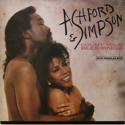Ashford & Simpson Count Your Blessings USED VINYL 12INCH 45 RPM MAXI-SINGLE