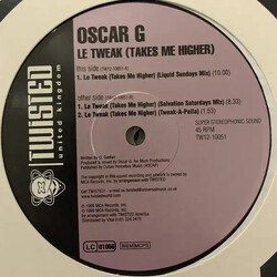 Oscar Gaetan Le Tweak (Takes Me Higher) USED VINYL 12INCH