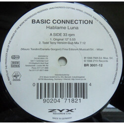 Basic Connection Hablame Luna USED VINYL 12INCH 33 S RPM
