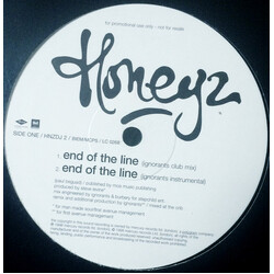 Honeyz End Of The Line USED VINYL 12INCH PROMO