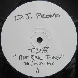 Tony Di Bart The Real Thing USED VINYL 12INCH 33 S RPM PROMO