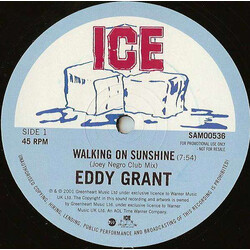Eddy Grant Walking On Sunshine USED VINYL 12INCH PROMO