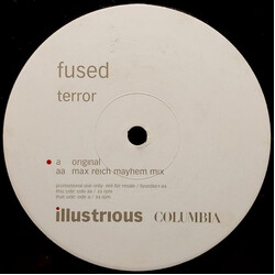 Fused Terror USED VINYL 12INCH 33 S RPM PROMO
