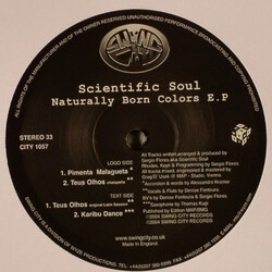 Scientific Soul Naturally Born Colors EP USED VINYL 12INCH EP