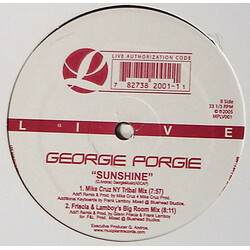 Georgie Porgie Sunshine USED VINYL 12INCH