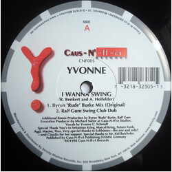 Yvonne (5) I Wanna Swing USED VINYL 12INCH