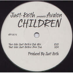Keith Litman / Avalon (13) Children USED VINYL 12INCH 33 S RPM TEST PRESSING