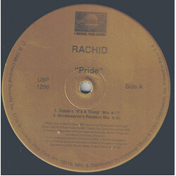 Rachid Pride USED VINYL 12INCH 33 S RPM