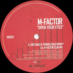 M Factor Open Your Eyes USED VINYL 12INCH