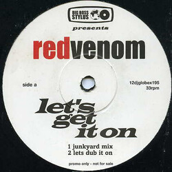 Big Boss Stylus / Red Venom Let's Get It On USED VINYL 12INCH PROMO