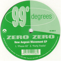 Zero Zero (2) New Aegean Movement EP USED VINYL 12INCH 33 S RPM EP