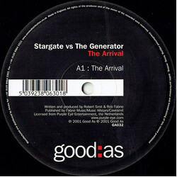 Stargate / The Generator The Arrival USED VINYL 12INCH 45 RPM