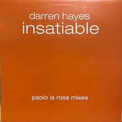 Darren Hayes Insatiable (Pablo La Rosa Mixes) USED VINYL 12INCH PROMO