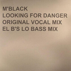 M' Black Looking For Danger USED VINYL 12INCH
