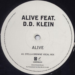 Alive / D.D. Klein Alive USED VINYL 12INCH PROMO