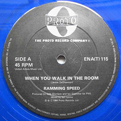Ramming Speed When You Walk In The Room USED VINYL 12INCH 45 RPM SINGLE