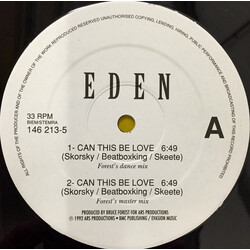 Eden (7) Can This Be Love USED VINYL 12INCH