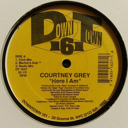 Courtney Grey Here I Am USED VINYL 12INCH 33 S RPM