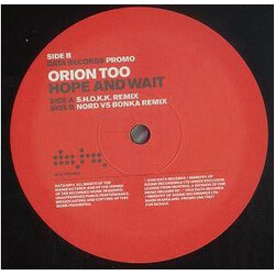 Orion Too Hope And Wait (Promo 3) USED VINYL 12INCH PROMO