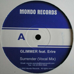 Glimmer (2) / Erire Surrender USED VINYL 12INCH