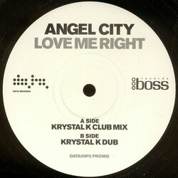 Angel City Love Me Right USED VINYL 12INCH PROMO 45 RPM