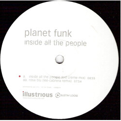 Planet Funk Inside All The People USED VINYL 12INCH 45 RPM LIMITED EDITION PROMO