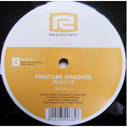 Phuture Grooves Involve USED VINYL 12INCH 33 S RPM