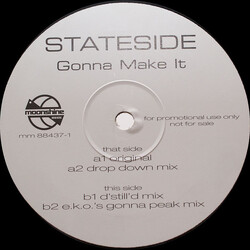 Stateside Gonna Make It USED VINYL 12INCH 33 S RPM SINGLE PROMO