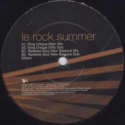 Rinôçérôse Le Rock Summer USED VINYL 12INCH PROMO