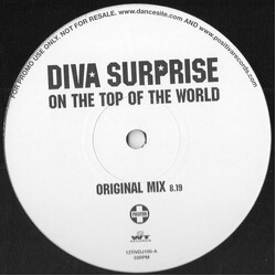 Diva Surprise On The Top Of The World USED VINYL 12INCH 33 S RPM PROMO