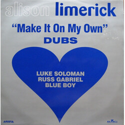 Alison Limerick Make It On My Own (Dubs) USED VINYL 12INCH PROMO 33 S RPM
