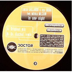 Carlos Gallardo / Jose Ibora In One Night USED VINYL 12INCH
