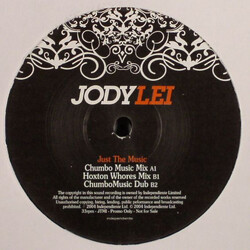 Jody Lei Just The Music USED VINYL 12INCH 33 S RPM PROMO
