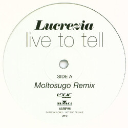 Lucrezia Live To Tell USED VINYL 12INCH PROMO