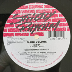 Maxz Volume Get Up USED VINYL 12INCH