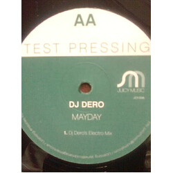 DJ Dero Mayday USED VINYL 12INCH TEST PRESSING