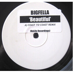 Bigfella Beautiful USED VINYL 12INCH WHITE LABEL PROMO