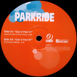 Parkride Can You Feel It? USED VINYL 12INCH PROMO