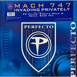 Mach 747 Invading Privately USED VINYL 12INCH 45 RPM